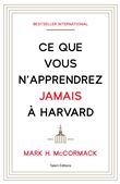 Ce que vous n'apprendrez jamais à Harvard