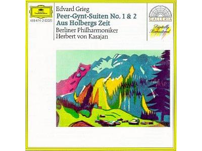 Suites N°1 et N°2 de Peer Gynt - Suite Holdberg, opus 40 - 3 Pièces pour orchestre, opus 56