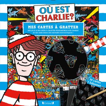 Où est Charlie - Cartes à gratter - Dans des mondes fantastiques