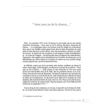 Mémoires d'un enfant du XXème siècle