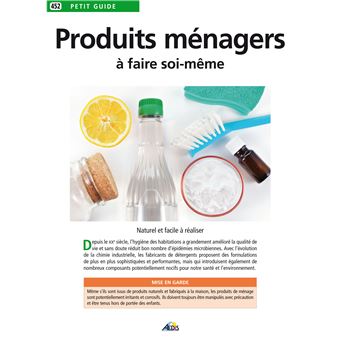 Produits Menagers A Faire Soi Meme Broche Collectif Achat Livre Fnac