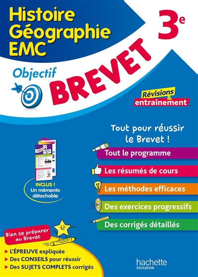 Objectif Brevet Histoire Géographie Education civique 3ème
