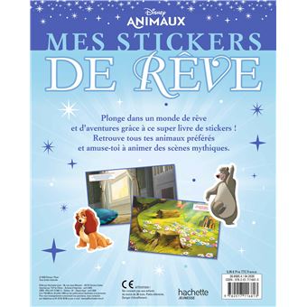 DISNEY ANIMAUX - Mes Stickers de Rêve