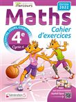 Cahier d'exercices iParcours maths 4ème avec cours (édition 2022)