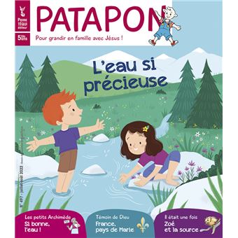 Patapon juillet/août 2022 N°497 - L'eau si précieuse