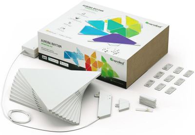 Nanoleaf light panels smarter kit rhythm edition (9 pk)