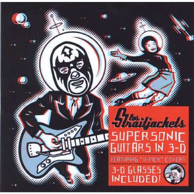 Supersonic Guitars In 3D Édition Limitée Vinyle Rouge et Bleu Transparent