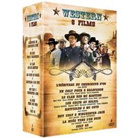 Coffret Western 8 Films DVD