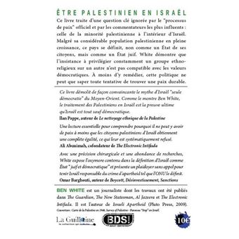 Être Palestinien en Israël : Ségrégation, discrimination et démocratie
