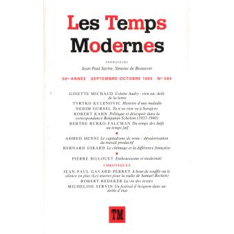 Les Temps Modernes - 1