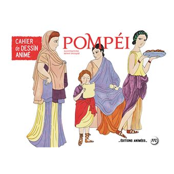 Cahier de dessin animé - Pompéi