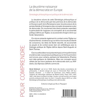 La deuxième naissance de la démocratie en Europe