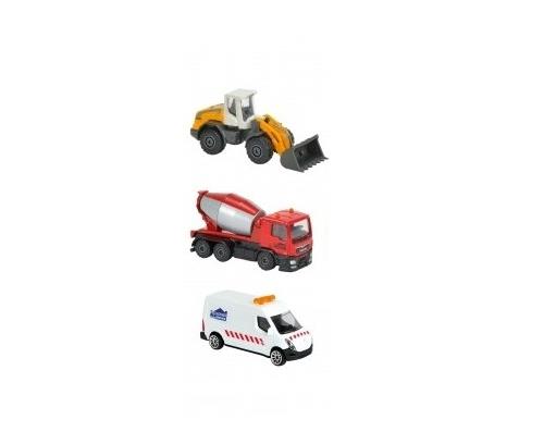 Set de 3 véhicules de construction Premium Majorette