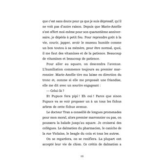 Attention chien sensible !