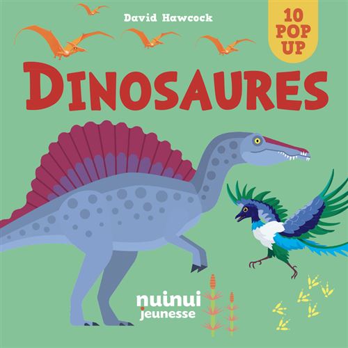 Saisissants pop-up - dinosaures - David Hawcock - cartonné