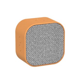 Enceinte sans fil Bluetooth Kreafunk aCUBE Sunny Orange