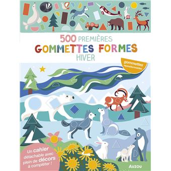 Mes tout premiers autocollants - 500 premières gommettes formes - hiver