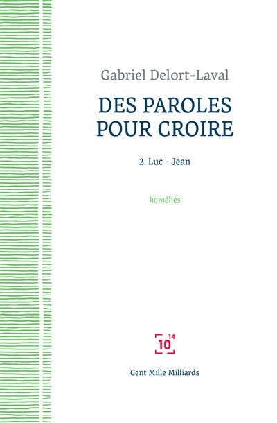 Des paroles pour croire 2