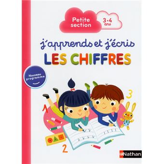 J'apprends j'écris - Chiffres PS