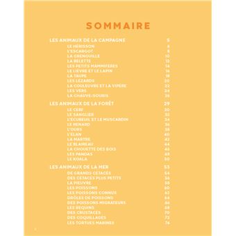 Encyclopédie - Les animaux