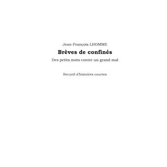 Brèves de confinés