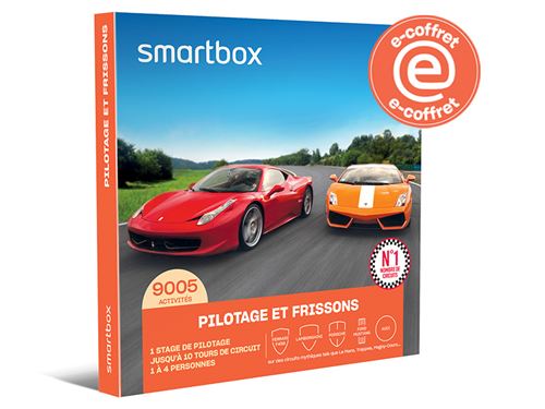 E-COFFRET Smartbox Pilotage et frissons
