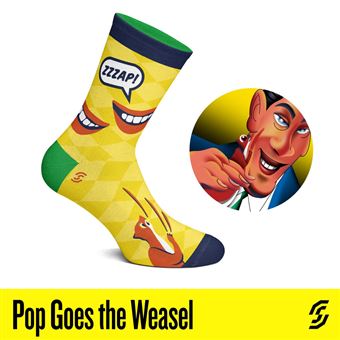 Chaussettes Stereo Socks Pop Goes The Weasel