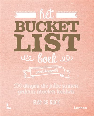 Het Bucketlist boek voor koppels