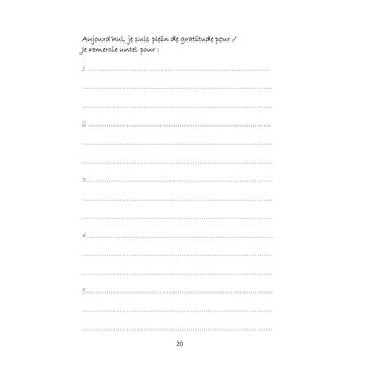 Mon journal d'abondance