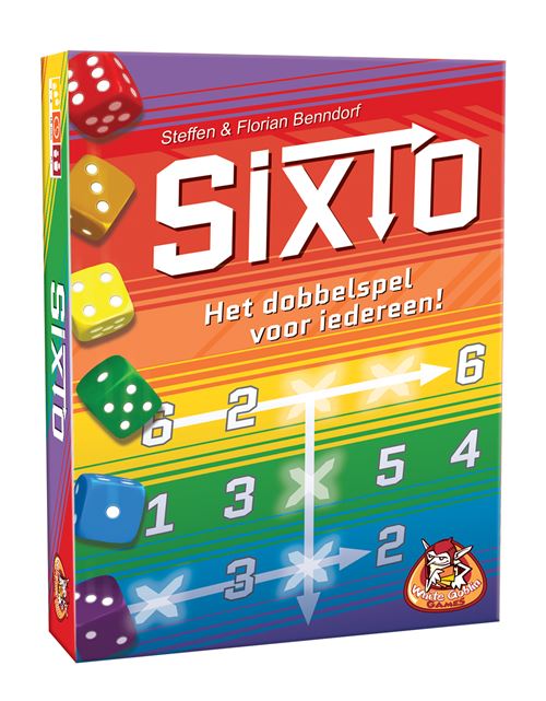 Jeux De Société Sixto White Goblin Games Jeu en Néerlandais
