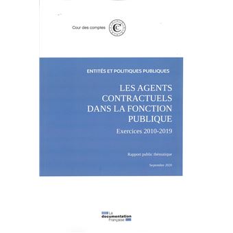 Les agents contractuels dans la fonction publique