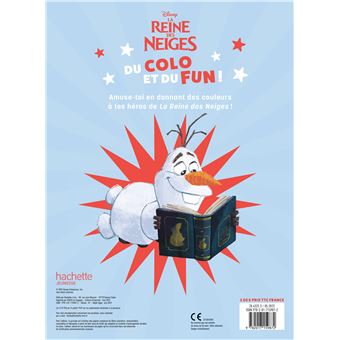LA REINE DES NEIGES - Fun colo - Olaf - Disney