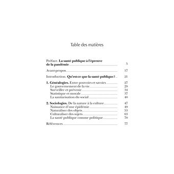 Faire de la santé publique