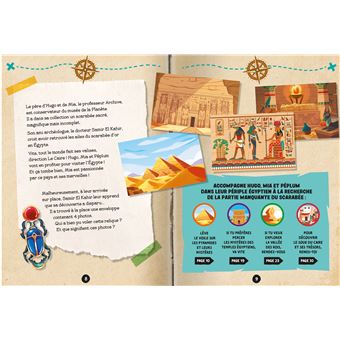 Enquête mystère - Le secret des pyramides