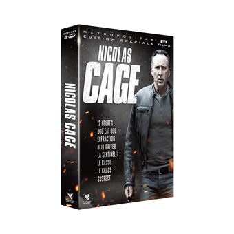Coffret Nicolas Cage 8 Films DVD