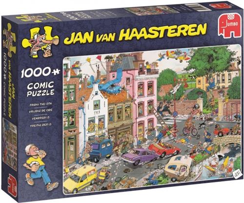 Jan van Haasteren Vrijdag de 13e Puzzel 1000 Stukjes