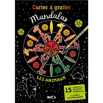 Cartes à gratter - Les animaux