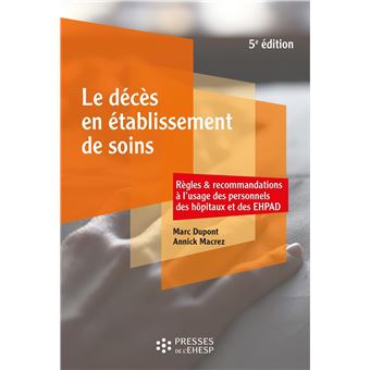 Le décès en établissement de soins
