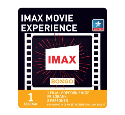Bongo NL Select Giftcard Imax Movie Experience
