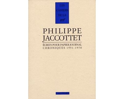 Ecrits pour papier journal