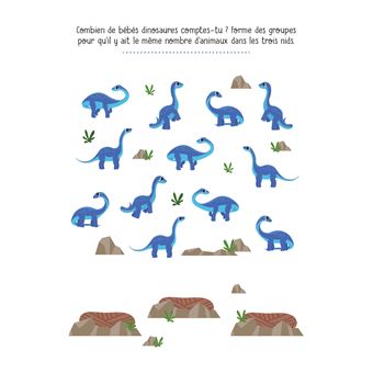 Mes premiers jeux de logique 4+ Les dinosaures