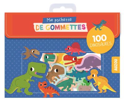 Ma pochette de gommettes - 100 gomettes dinosaures - Ivan Calmet - broché