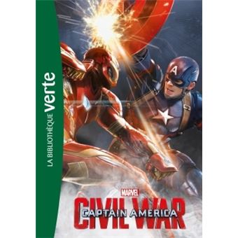 Captain AmericaBibliothèque Marvel 14 - Captain America, Civil War - Le roman du film