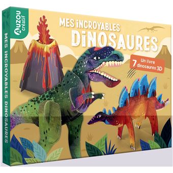 Mon coffret d'artiste - mes dinosaures à construire