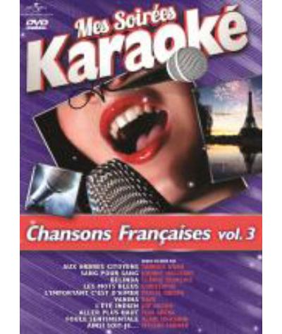 Mes soirées Karaoké Chansons françaises volume 3