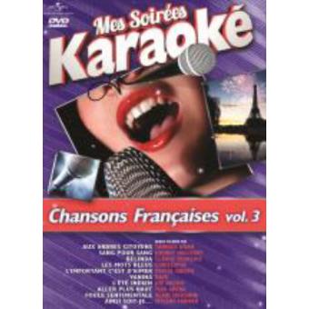Mes soirées Karaoké Chansons françaises volume 3 - 1