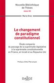 Le changement de paradigme constitutionnel - Vol 185 Étude comparée du passage de la suprématie