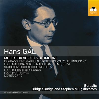 Gál Hans: Musique pour voix Volume 1