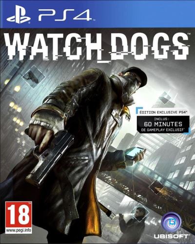 Pochette avant du jeu Watch Dogs PS4
