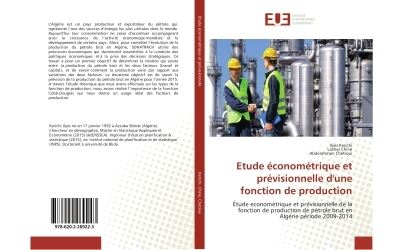 Etude econometrique et previsionnelle d'une fonction de prod